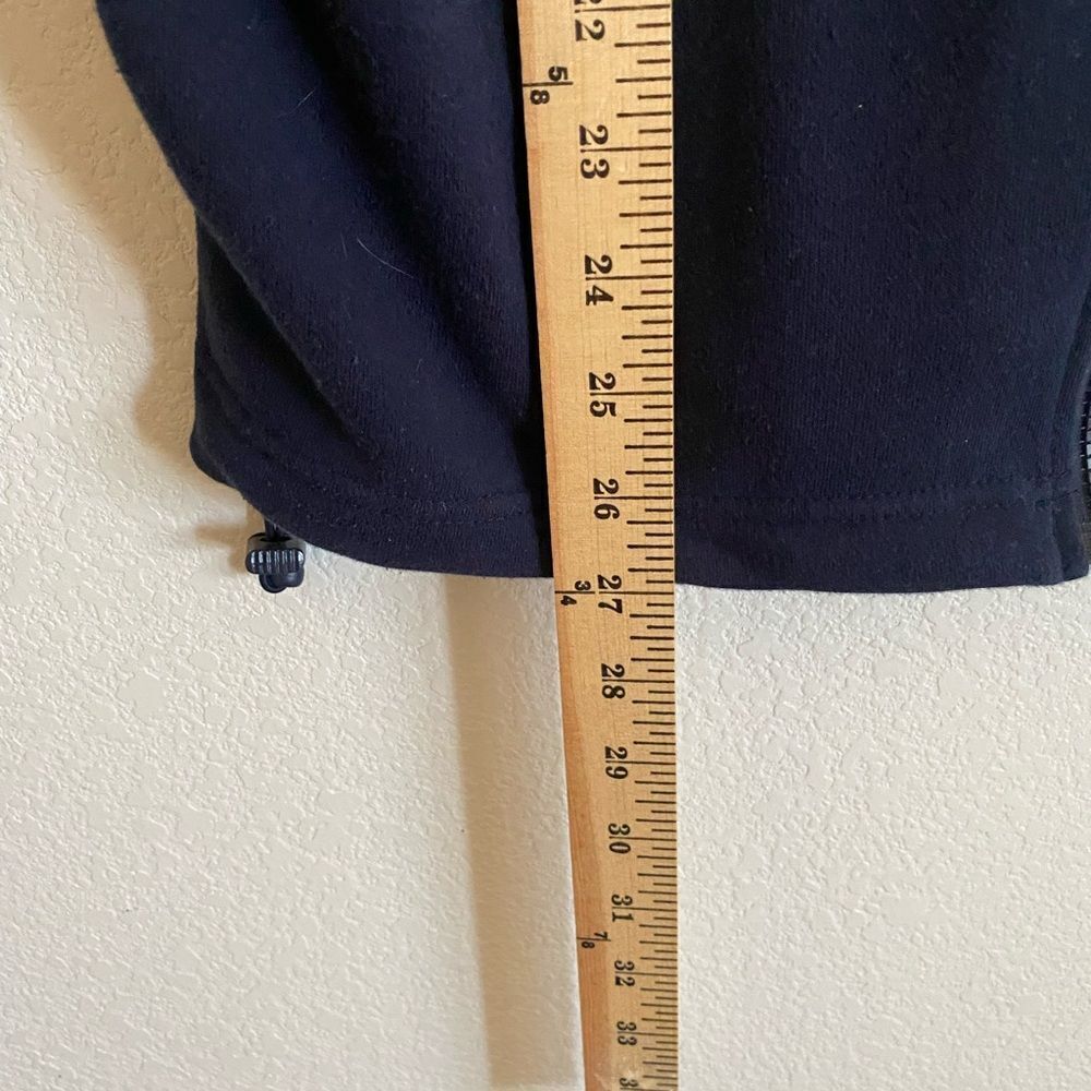 MICROSOFT Yin Yang FullZip Navy/White Sweatshirt Hoodie Size M - Picture 9 of 10